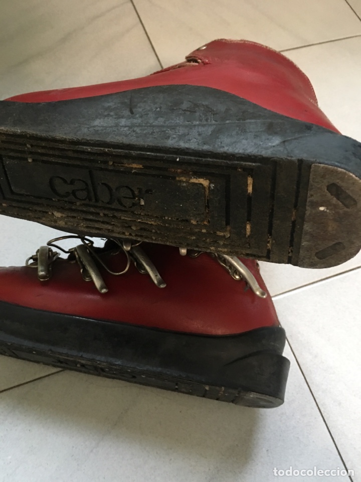 Coleccionismo deportivo: Botas de nieve-ski, n&uacute;mero 38. A&ntilde;o 1971. Marca caber. - Foto 4