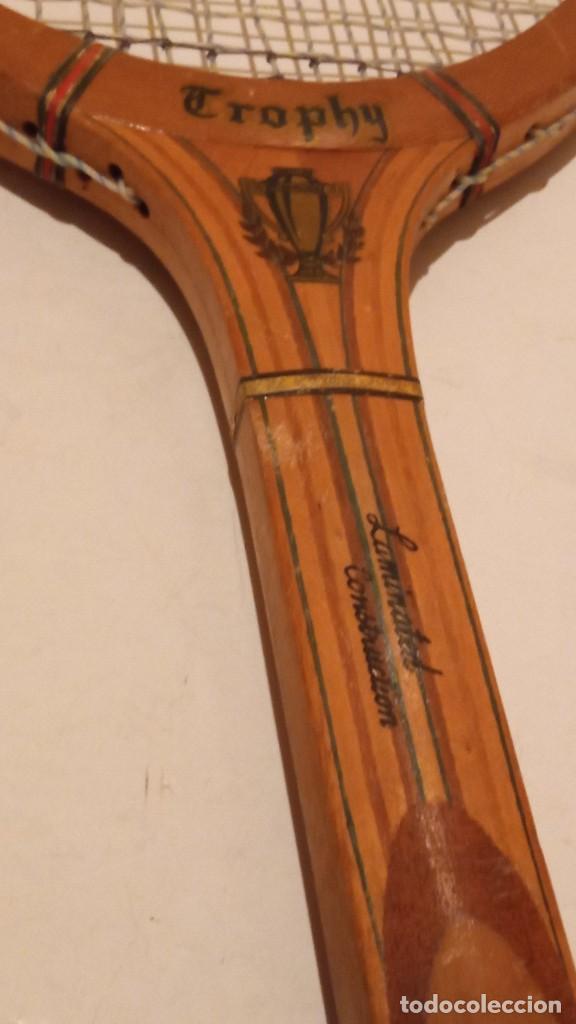 Coleccionismo deportivo: ANTIGUA RAQUETA DE TENIS DE MADERA - Foto 17