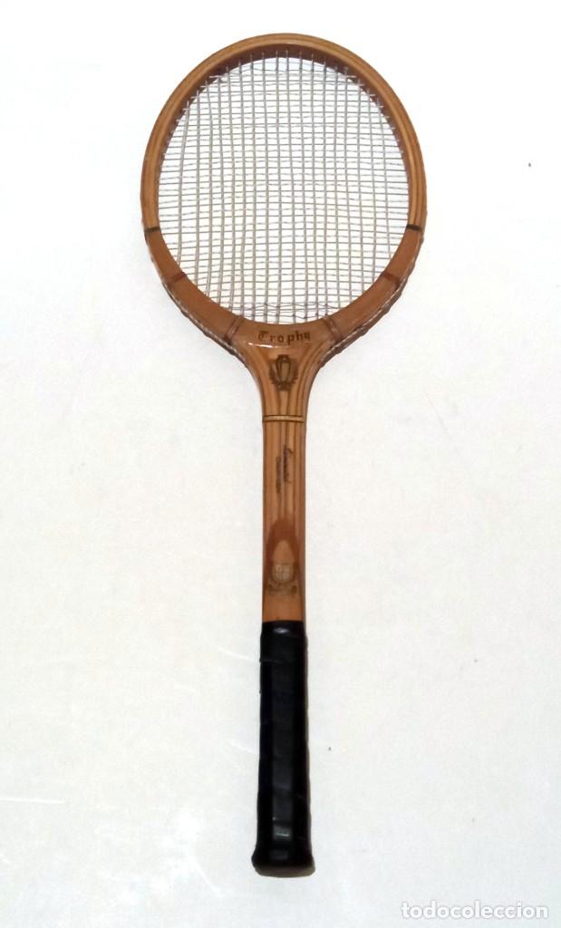 Coleccionismo deportivo: ANTIGUA RAQUETA DE TENIS DE MADERA - Foto 21