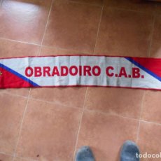 Coleccionismo deportivo: BUFANDA OBRADOIRO C.A.B.