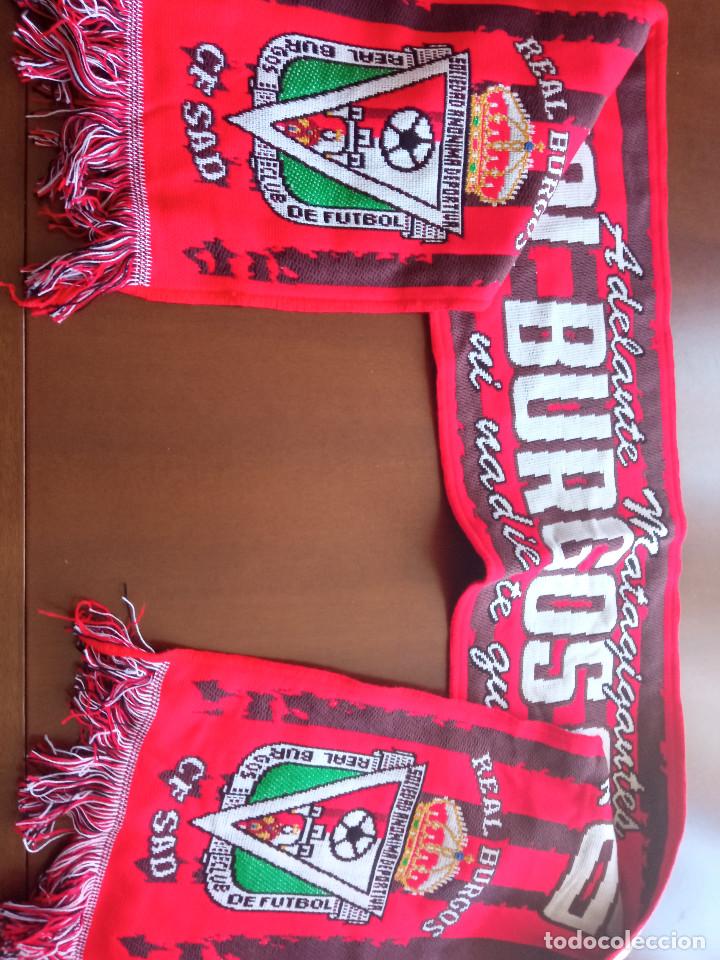 Coleccionismo deportivo: REAL BURGOS SCARF FOOTBALL BUFANDA FUTBOL SCIARPA. Lote 249458150