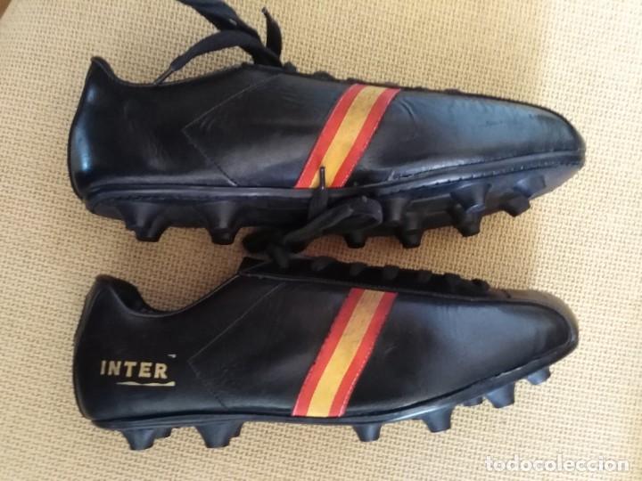 Coleccionismo deportivo: Botas antiguas Futbol - Foto 6