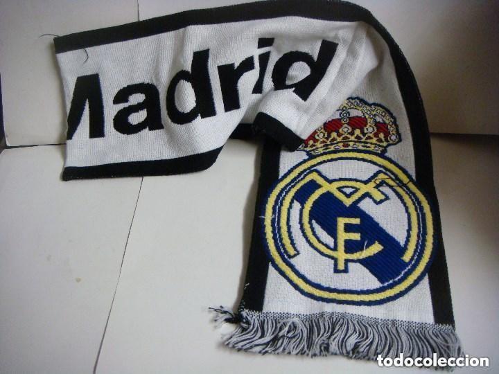 Coleccionismo deportivo: BUFANDA DEL REAL MADRID OFICIAL.NUEVA-(&) - Foto 2