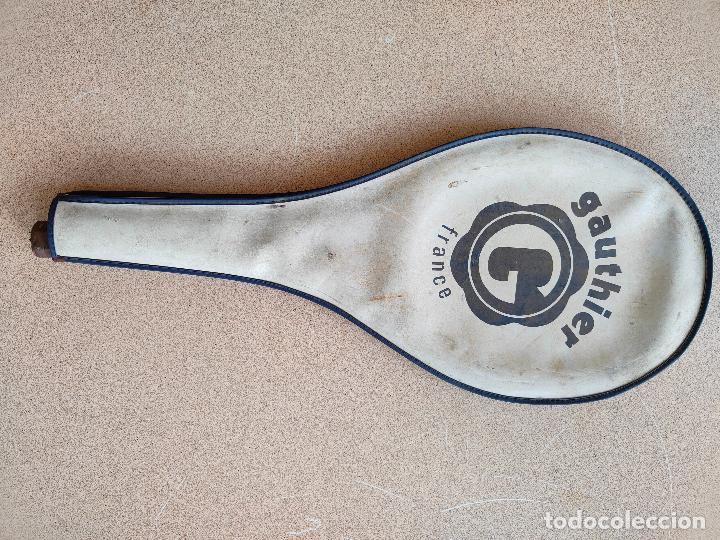 Coleccionismo deportivo: Raqueta de tenis antigua Gauthier - Foto 2