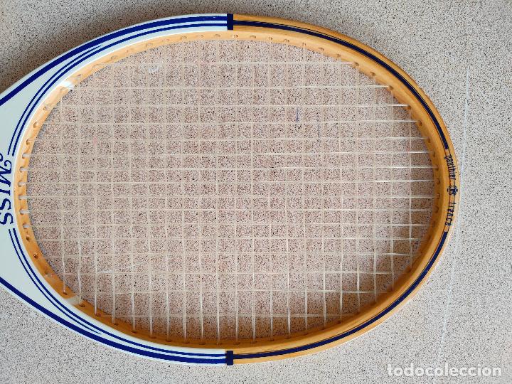Coleccionismo deportivo: Raqueta de tenis antigua Gauthier - Foto 5