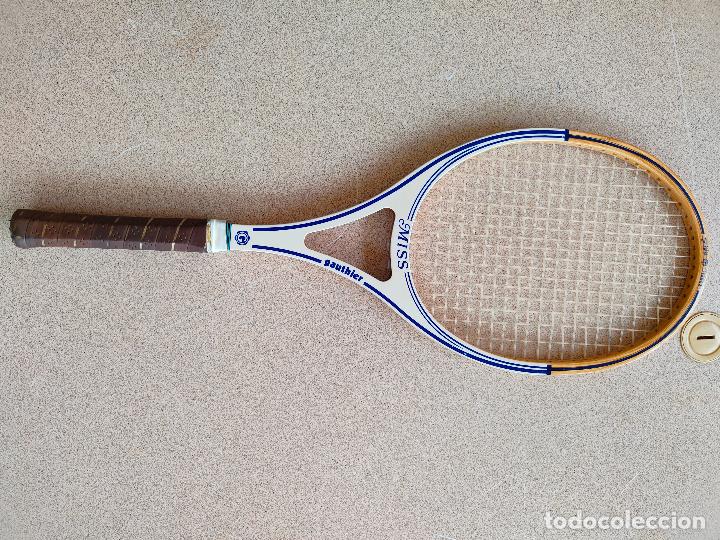 Coleccionismo deportivo: Raqueta de tenis antigua Gauthier - Foto 1
