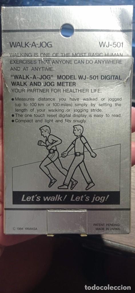 Coleccionismo deportivo: Antiguo Pod&oacute;metro YAMASA walk-a-jog funcionando - Foto 2