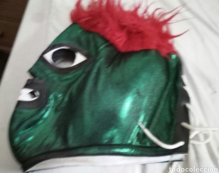 Coleccionismo deportivo: M&Aacute;SCARA LUCHA LIBRE MEXICANA ORIGINAL. - Foto 2