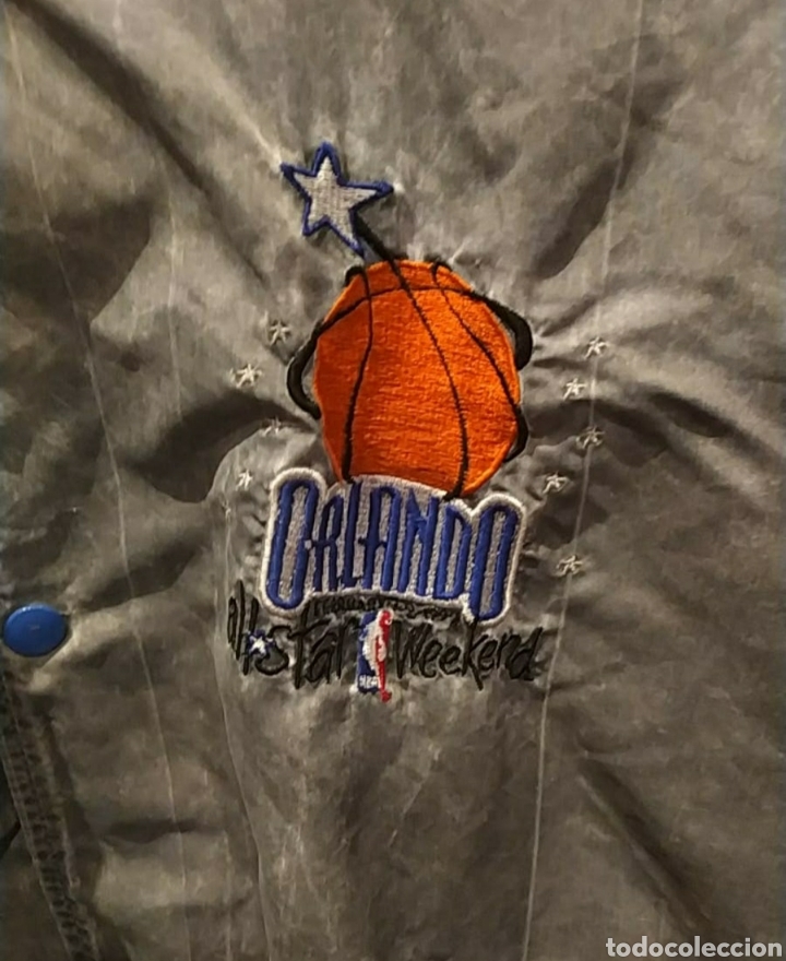 Coleccionismo deportivo: chaqueta all star NBA Orlando 1992 - Foto 6