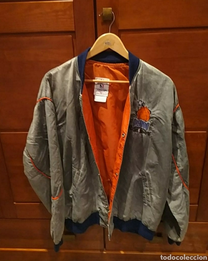 Coleccionismo deportivo: chaqueta all star NBA Orlando 1992 - Foto 8