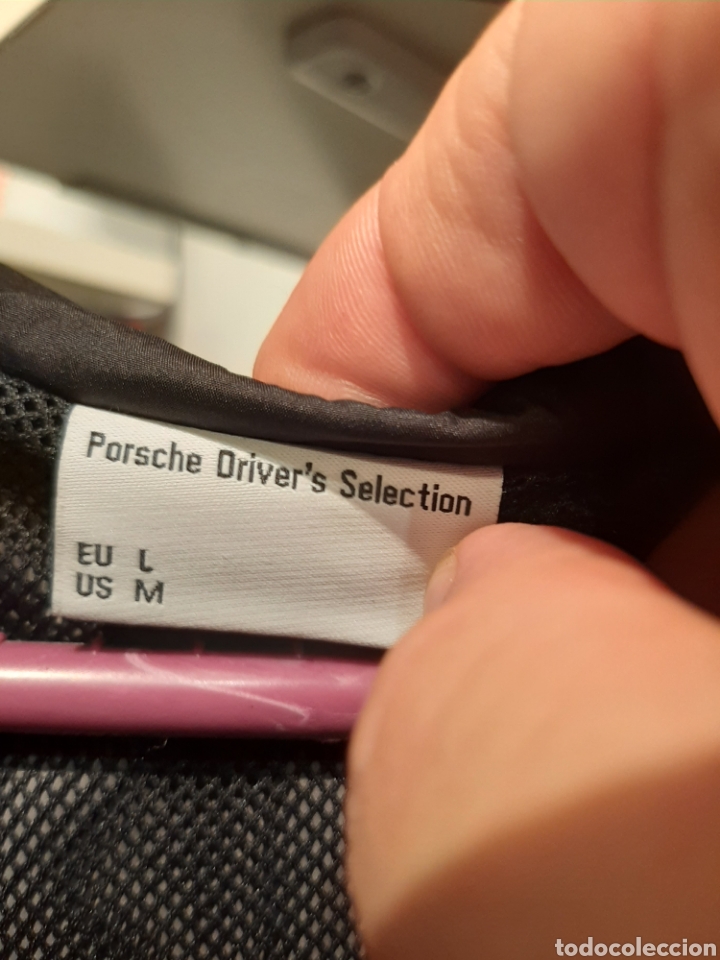 Coleccionismo deportivo: Chaqueta impermeable / cortavientos original Porsche - Foto 4