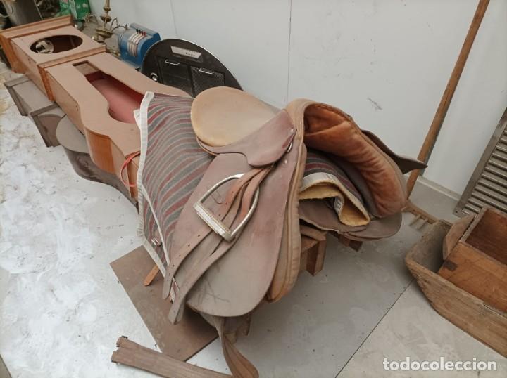 Coleccionismo deportivo: Silla de montar a caballo - Foto 1