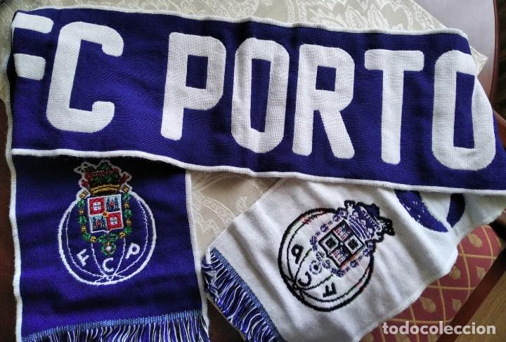 Coleccionismo deportivo: Magn&iacute;fica Bufanda 18 CF PORTO 93. - Foto 2