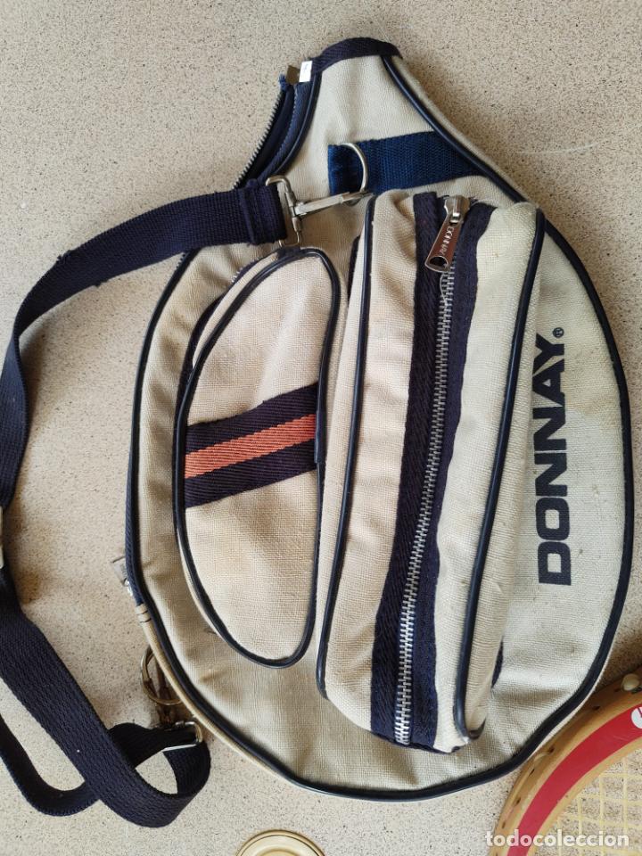 Coleccionismo deportivo: RAQUETA DE TENIS ANTIGUA MADERA DONNAY - Foto 2