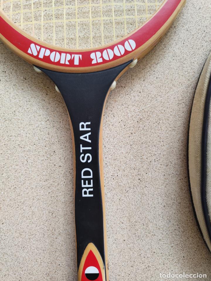 Coleccionismo deportivo: RAQUETA DE TENIS ANTIGUA MADERA DONNAY - Foto 5