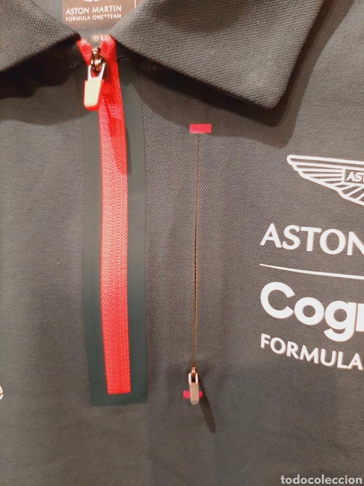 Coleccionismo deportivo: Polo oficial Aston Martin F1 - Foto 6