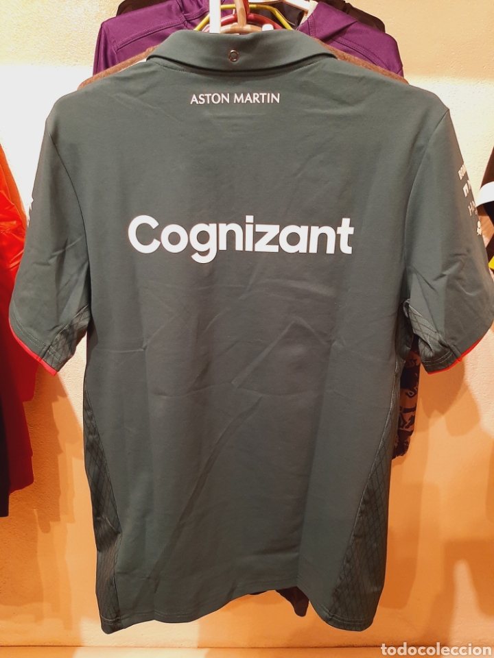Coleccionismo deportivo: Polo oficial Aston Martin F1 - Foto 11