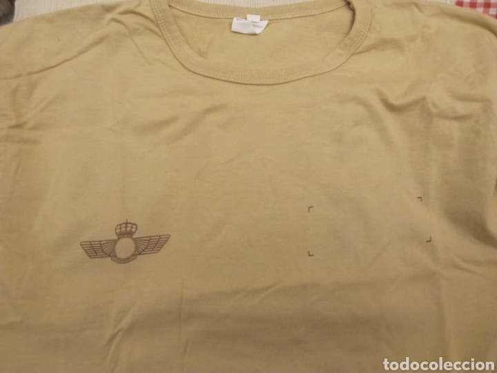Coleccionismo deportivo: Camisetas oficiales Ejercicio del Aire. Talla 56 - Foto 2