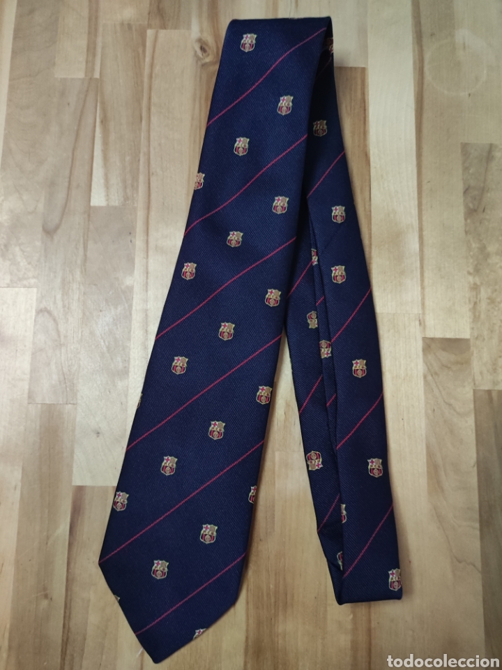 Coleccionismo deportivo: Antigua corbata F.C Barcelona - Foto 1