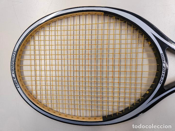 Coleccionismo deportivo: Raqueta de tenis antigua Dunlop - Foto 4
