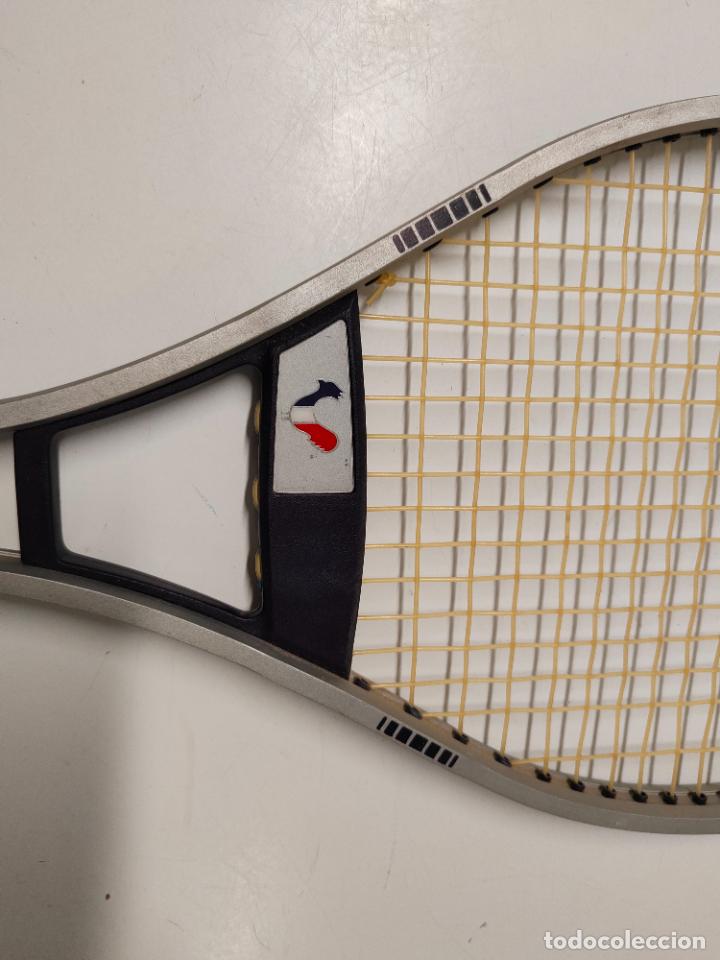 Coleccionismo deportivo: Raqueta de tenis antigua Rossignol - Foto 2