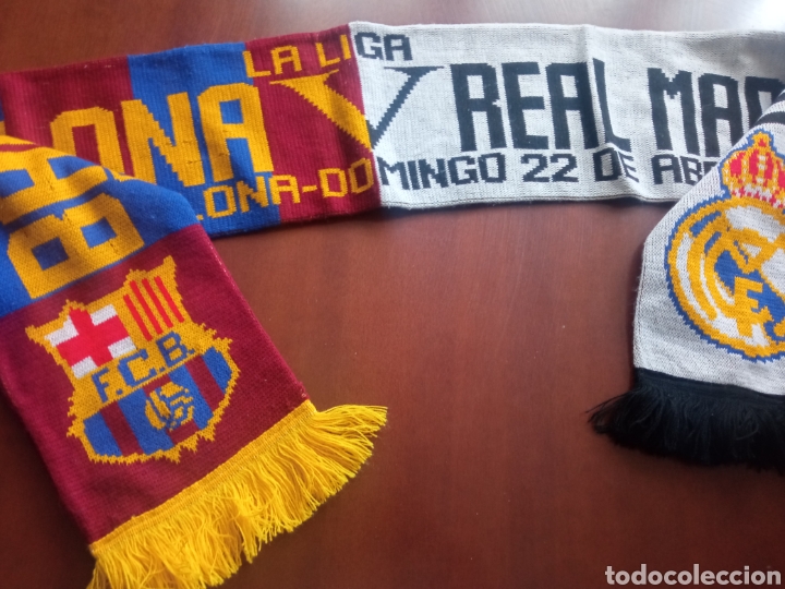 real madrid bufanda scarf football futbol - Compra venta en todocoleccion