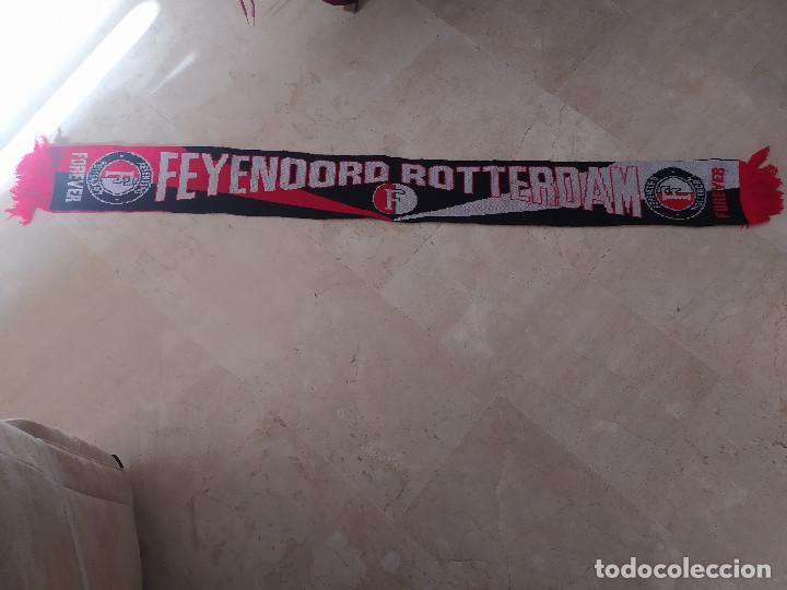 Coleccionismo deportivo: BUFANDA FUTBOL FEYENOORD ROTTERDAN - Foto 2