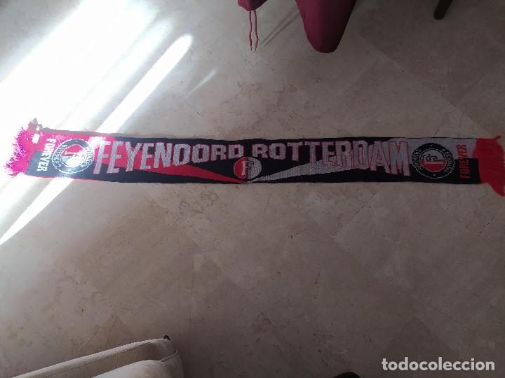 Coleccionismo deportivo: BUFANDA FUTBOL FEYENOORD ROTTERDAN - Foto 3