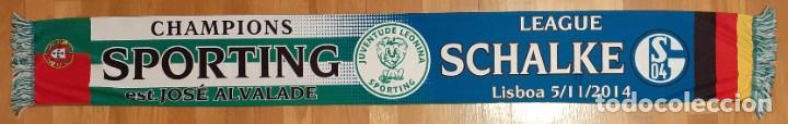 Coleccionismo deportivo: BUFANDA JUVE LEO SPORTING LISBOA TORCIDA VERDE ULTRAS HOOLIGANS - Foto 1