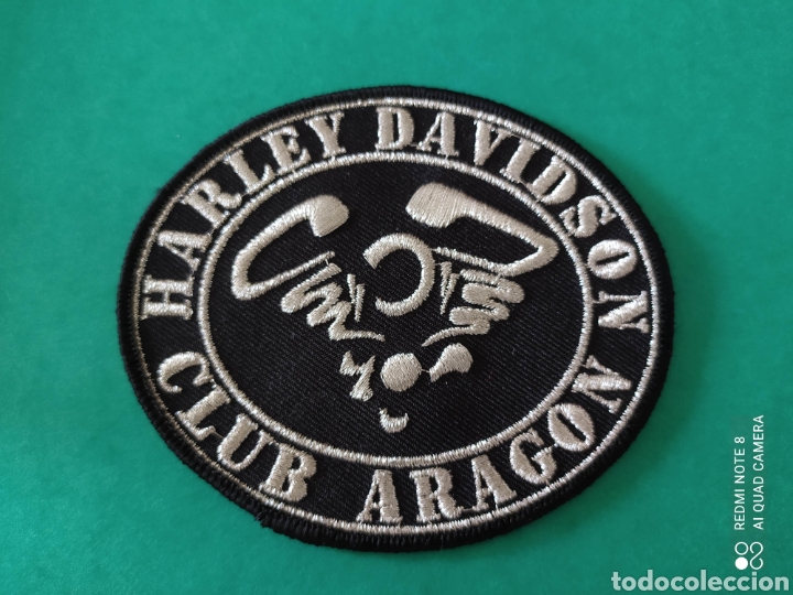 Coleccionismo deportivo: Parche Harley Davidson - Foto 1