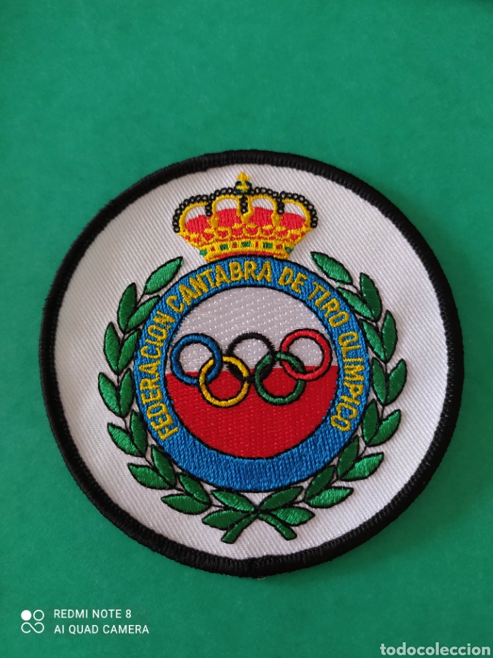 Coleccionismo deportivo: Parche Tiro Ol&iacute;mpico - Foto 2