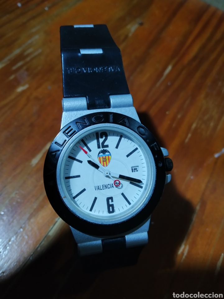 Coleccionismo deportivo: Reloj Valencia CF - Foto 5