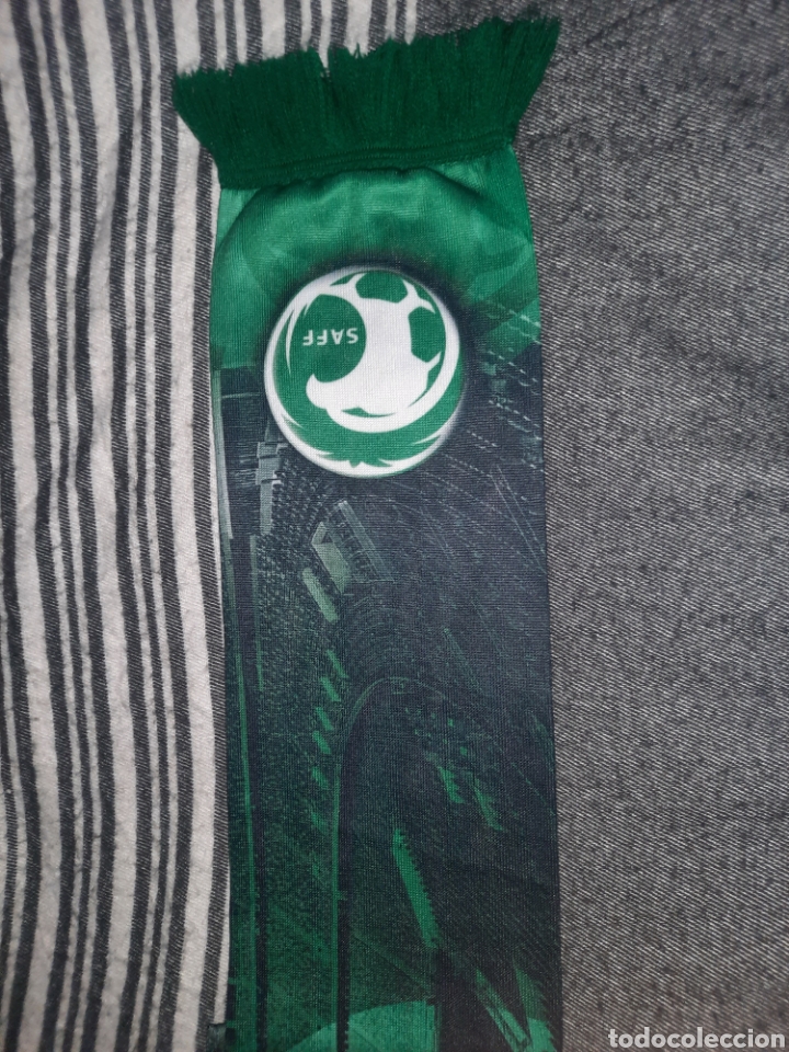 Coleccionismo deportivo: BUFANDA F&Uacute;TBOL KSA ARABIA SAUDI - Foto 4