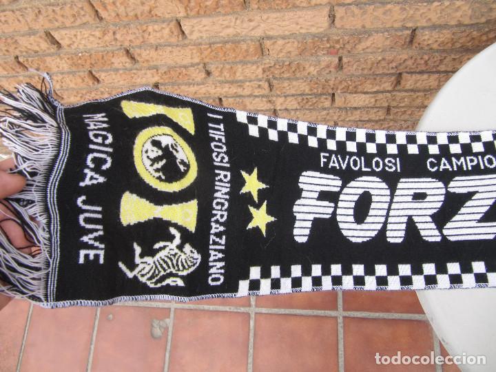 Coleccionismo deportivo: ANTIGUA BUFANDA DE LA JUVE-MAGICA JUVE - Foto 2