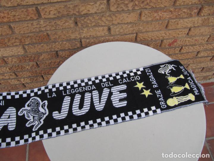 Coleccionismo deportivo: ANTIGUA BUFANDA DE LA JUVE-MAGICA JUVE - Foto 3
