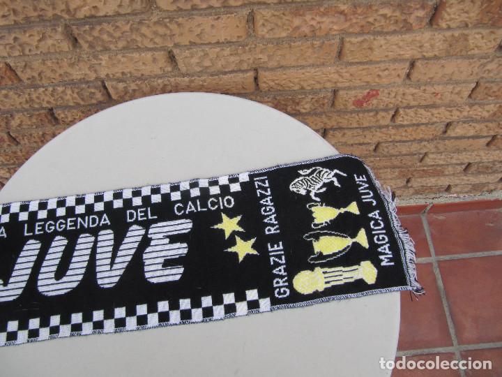 Coleccionismo deportivo: ANTIGUA BUFANDA DE LA JUVE-MAGICA JUVE - Foto 4