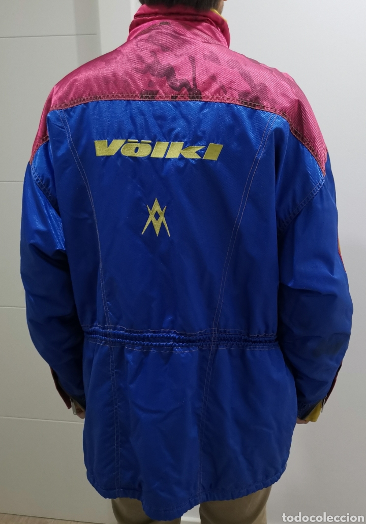 Coleccionismo deportivo: Chaqueta de esqui y snow volkl - Foto 4