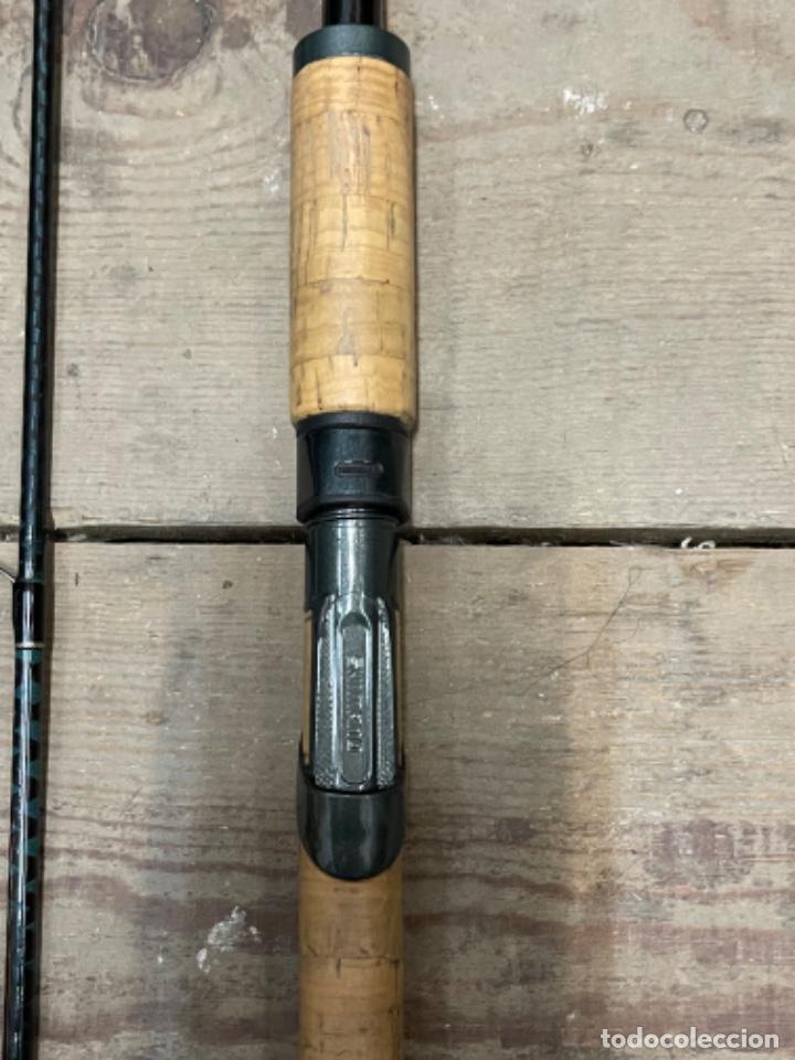 Coleccionismo deportivo: CA&Ntilde;A DE PESCAR shimano technium df ax 330 sl Con funda - Foto 4