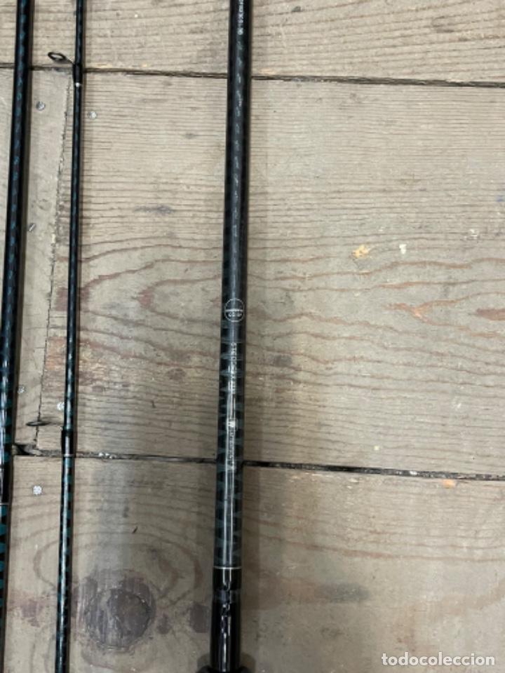 Coleccionismo deportivo: CA&Ntilde;A DE PESCAR shimano technium df ax 330 sl Con funda - Foto 6