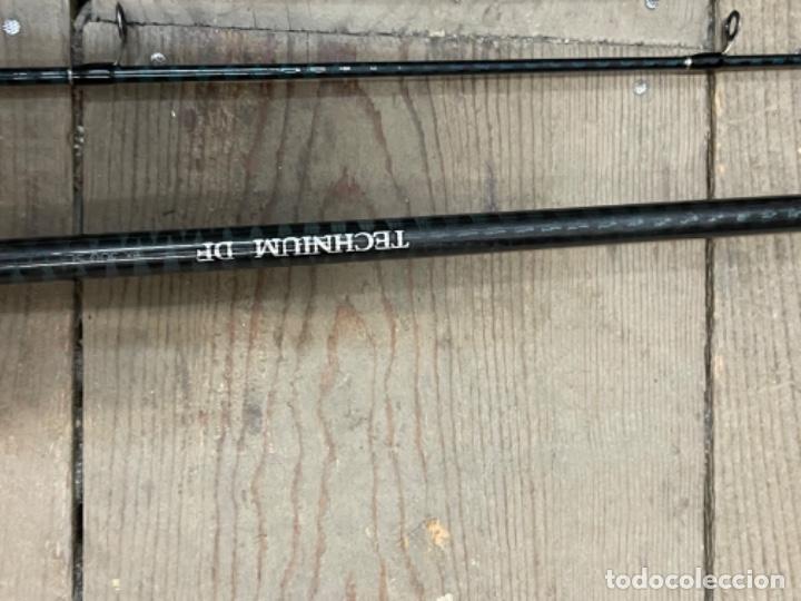 Coleccionismo deportivo: CA&Ntilde;A DE PESCAR shimano technium df ax 330 sl Con funda - Foto 8