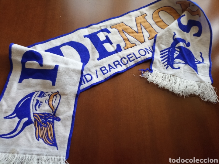 real madrid bufanda scarf football futbol - Compra venta en todocoleccion