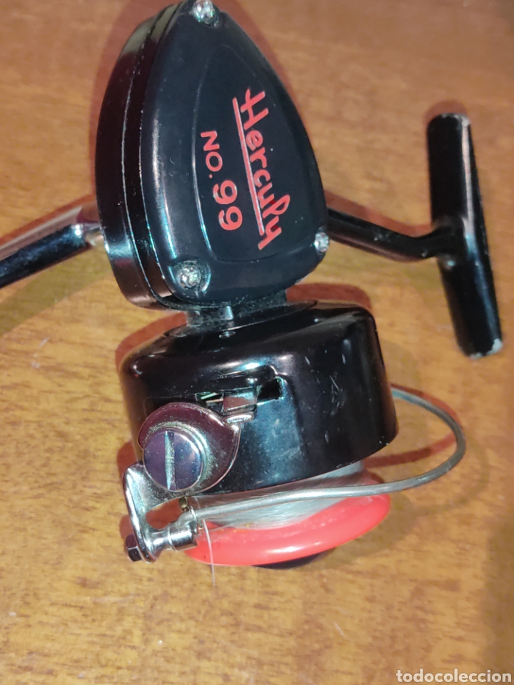 Coleccionismo deportivo: Carrete de pesca Herculy N&ordm; 99,Original Vintage. - Foto 5