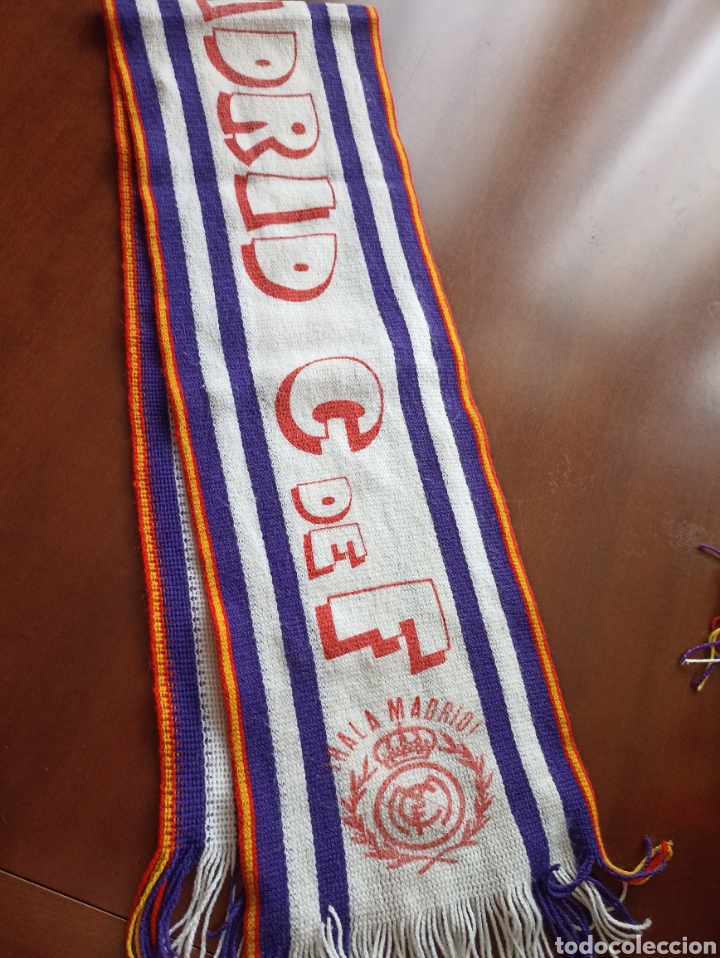 bufanda real madrid c.f. - Compra venta en todocoleccion