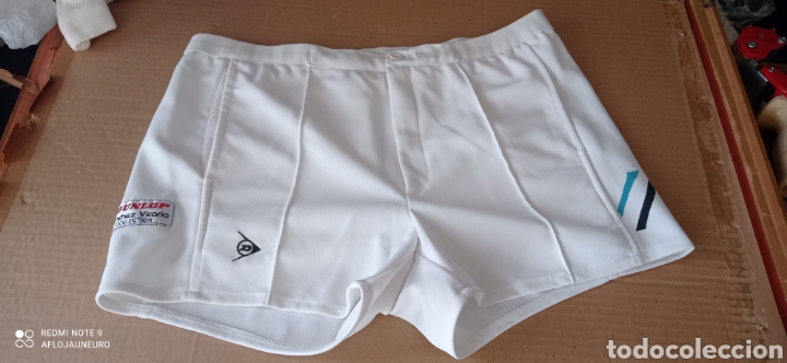 Coleccionismo deportivo: Pantal&oacute;n vintage tenis SANCHEZ VICARIO - Foto 5
