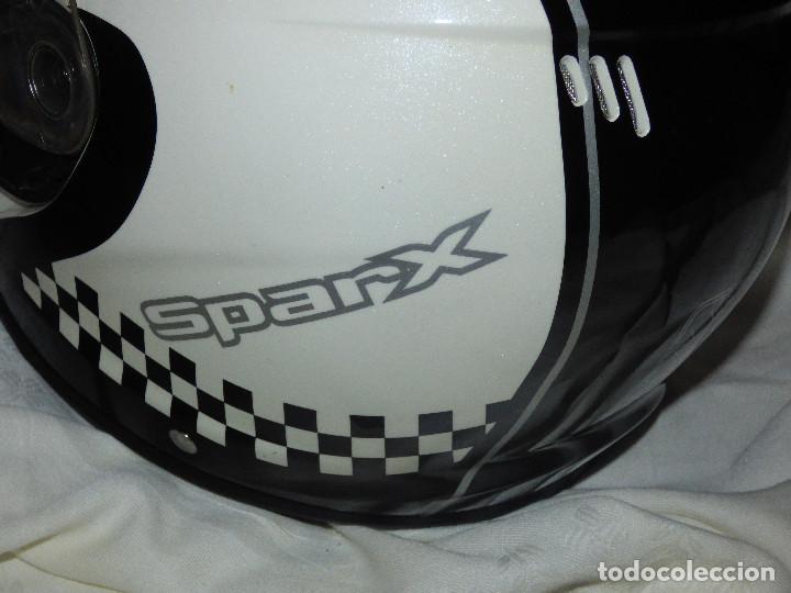 Coleccionismo deportivo: Casco de moto,abierto. - Foto 2