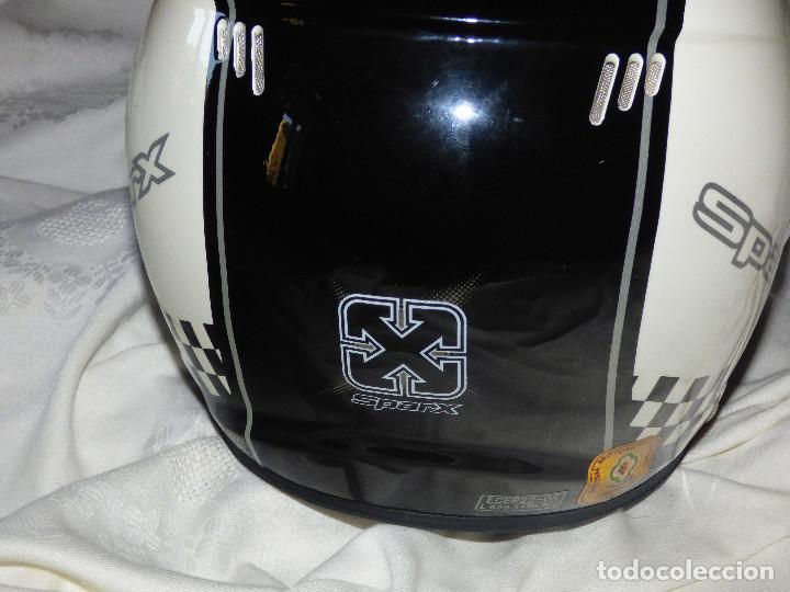 Coleccionismo deportivo: Casco de moto,abierto. - Foto 4
