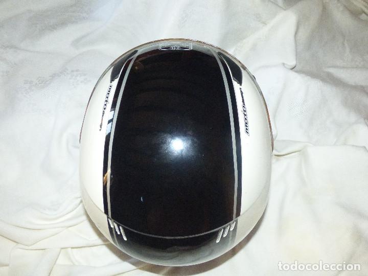 Coleccionismo deportivo: Casco de moto,abierto. - Foto 8