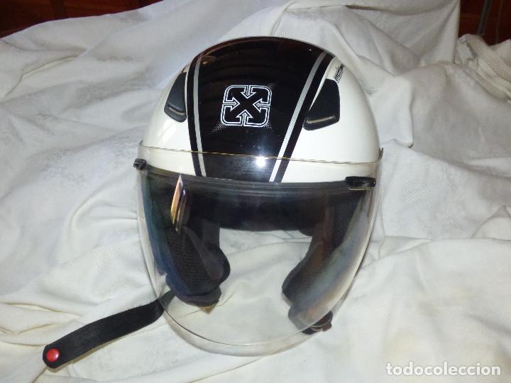 Coleccionismo deportivo: Casco de moto,abierto. - Foto 9