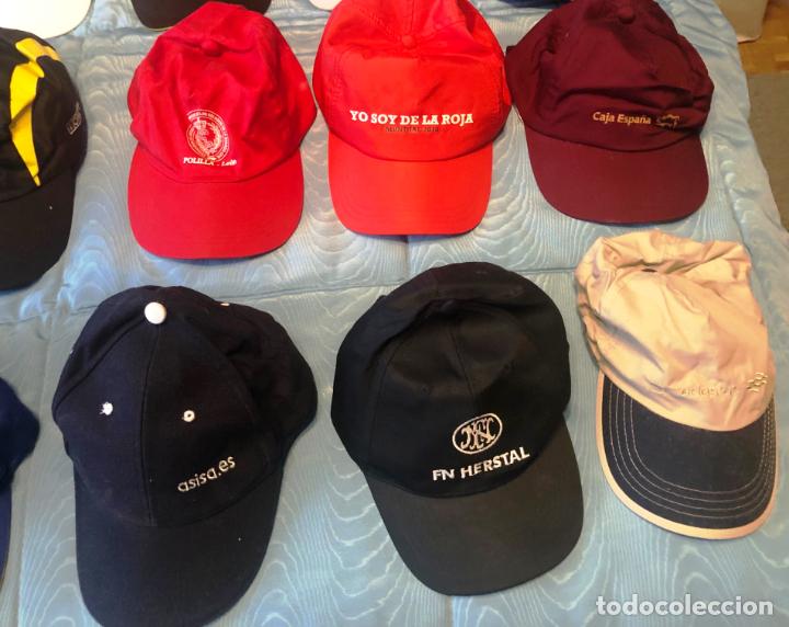 Coleccionismo deportivo: Veinte gorras de diferentes estamentos o empresas. - Foto 6
