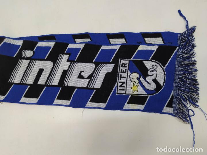 Coleccionismo deportivo: BUFANDA FORZA INTER DE MILAN. ITALIA. TDKDEP28 - Foto 2